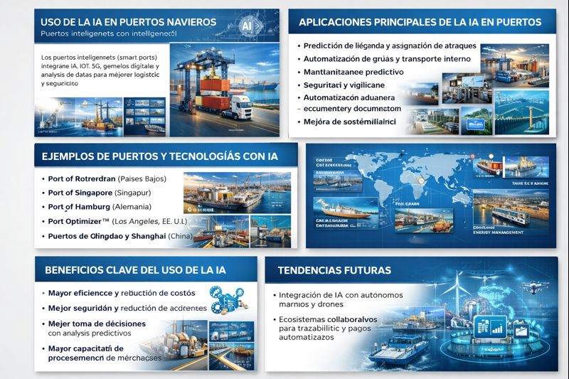 Qué es un puerto inteligente con IA